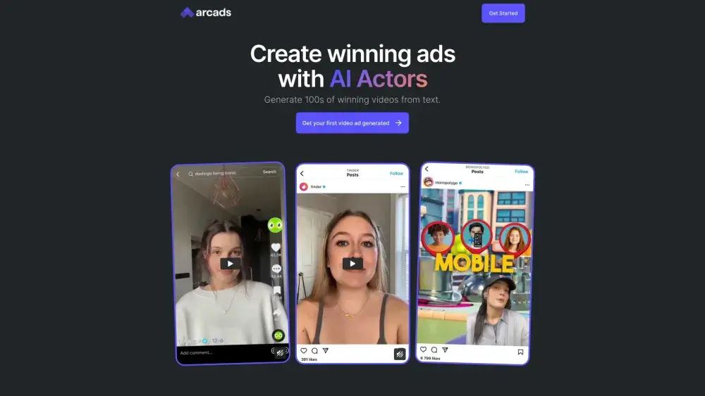 Arcads AI ai tools