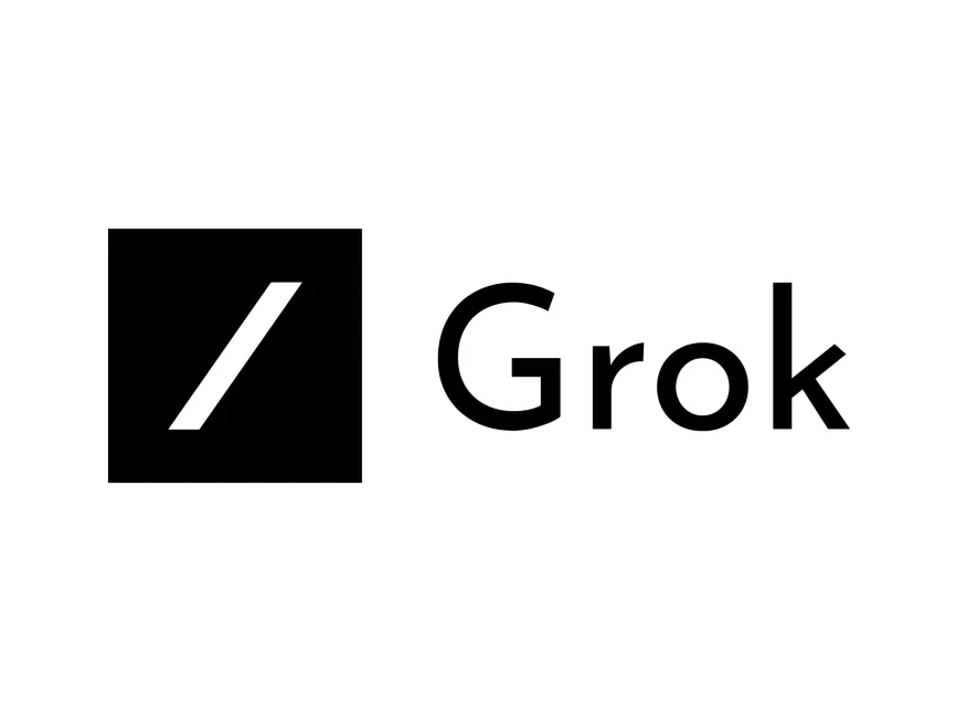 Grok AI logo